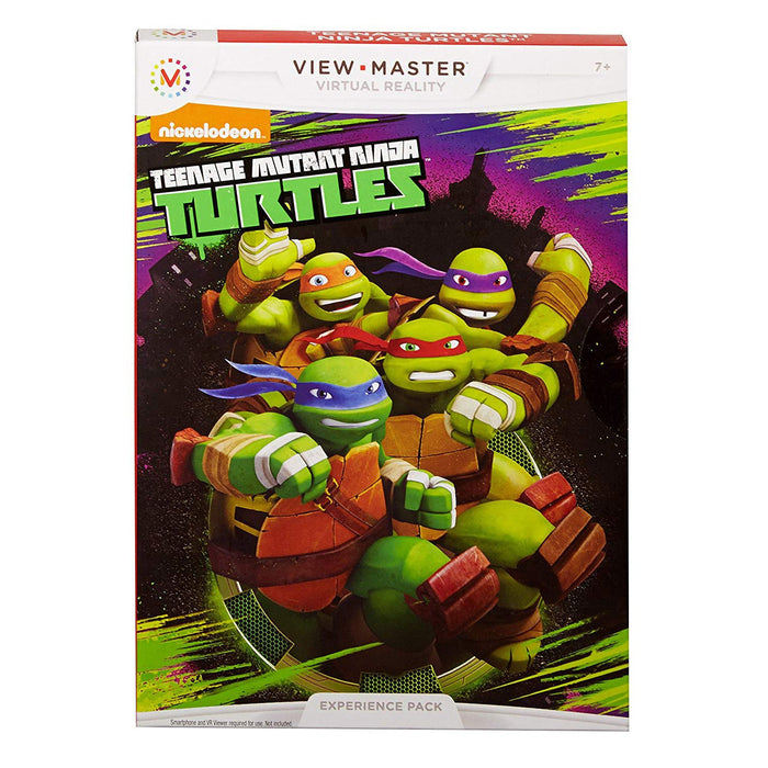 Mattel View Master Teenage Ninja Turtle Viewer &  Ninja Turtle Experience Pack Bundle