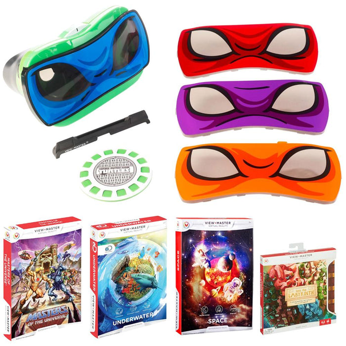 Mattel View Master Teenage Ninja Turtle Viewer w/ Five View-Master Experience Packs
