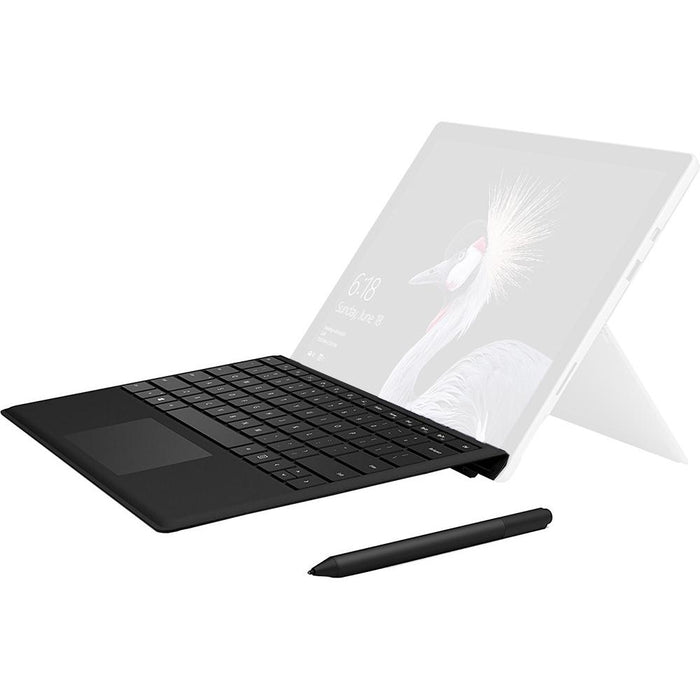 Microsoft Surface Pro Type Cover Keyboard FMM-00001 BLK + Surface Pen + Office 365 Bundle