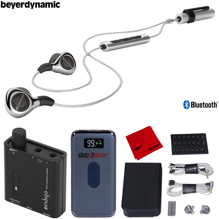 BeyerDynamic Xelento Wireless Audiophile Tesla In-Ear Headset w/ Bluetooth +Portable Amp Kit