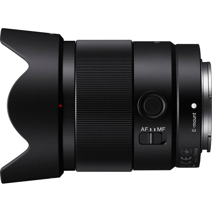 Sony FE 35mm F1.8 Large Aperture Full-Frame E-Mount Prime Lens - SEL35F18F - Open Box