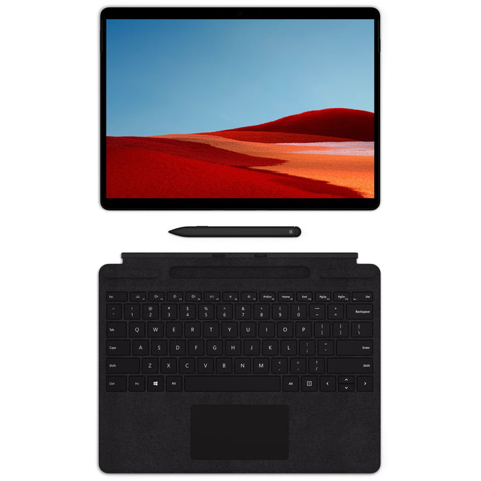Microsoft Surface Pro X 13" SQ1 8GB 256GB SSD WiFi 4G LTE + Keyboard + Pen Bundle Black