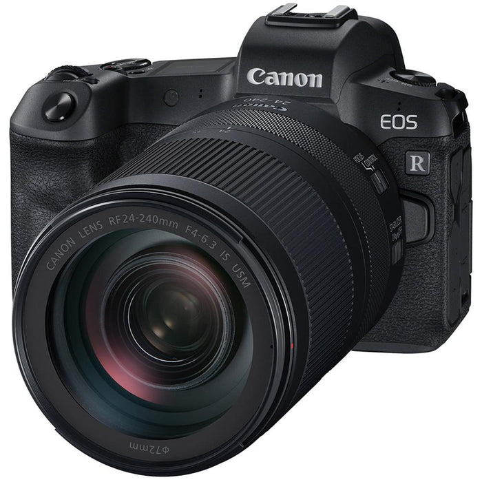 Canon EOS R Full-Frame Mirrorless Camera + RF 24-240mm F4-6.3 IS USM Lens Kit Bundle