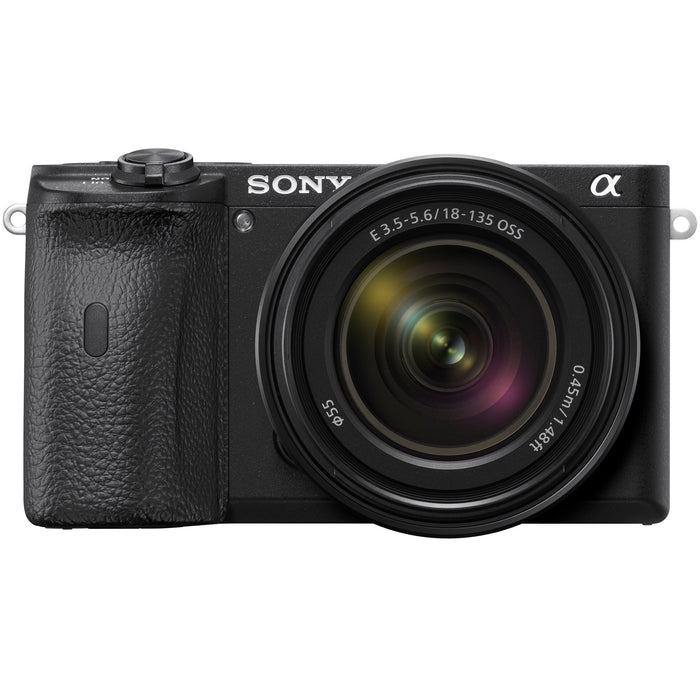 Sony a6600 Mirrorless Camera + 18-135mm Lens + DJI Ronin-SC Gimbal Filmmaker's Kit