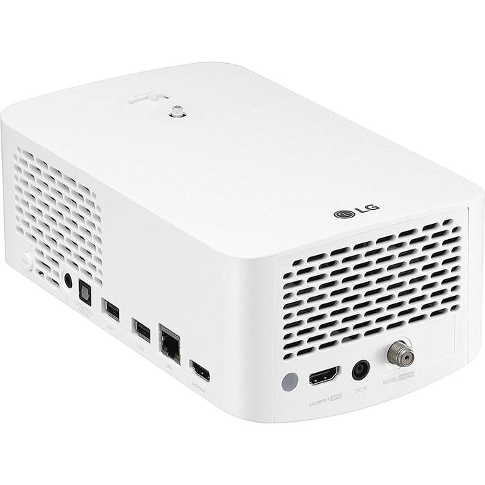 LG HF60LA Full HD 1920 x 1080 Laser Smart Home Theater Projector (White) - Open Box