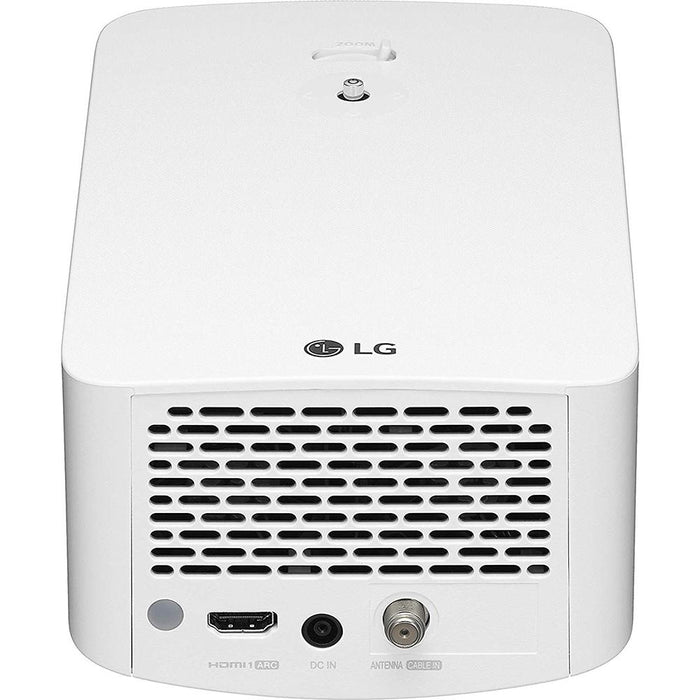LG HF60LA Full HD 1920 x 1080 Laser Smart Home Theater Projector (White) - Open Box
