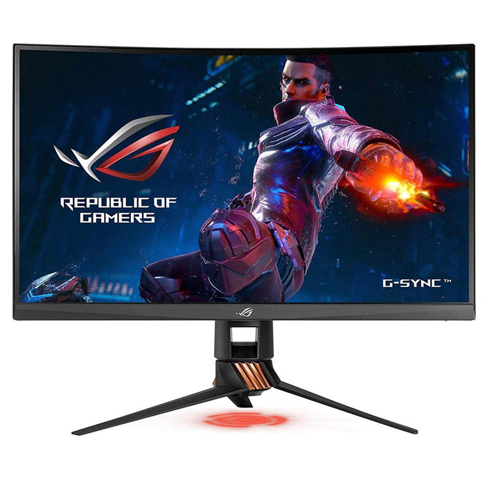 ASUS ROG Swift 27" 165Hz G-SYNC Aura Sync Curved Gaming Monitor w/ Accessories Kit