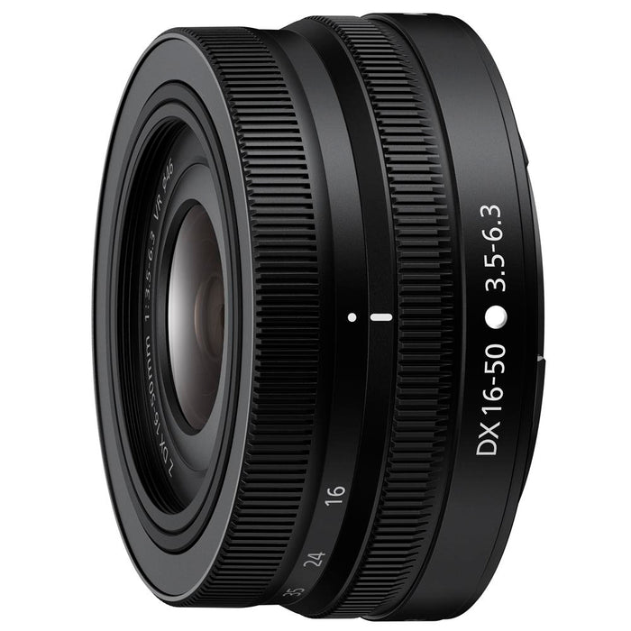 Nikon NIKKOR Z DX 16-50mm F3.5-6.3 VR Zoom Lens for Z Mount Mirrorless Cameras Bundle