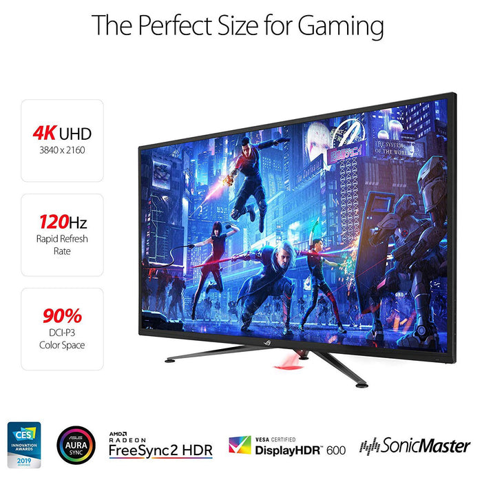 ASUS ROG Strix XG438Q 43" 4K 120Hz FreeSync 2 HDR 600 Gaming Monitor