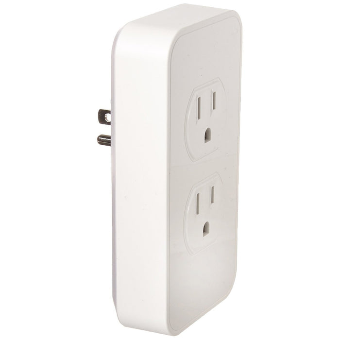 SimplySmartHome Snap-on Smart Power Outlet w/ Voice Control & Motion Activated Switch REFURB