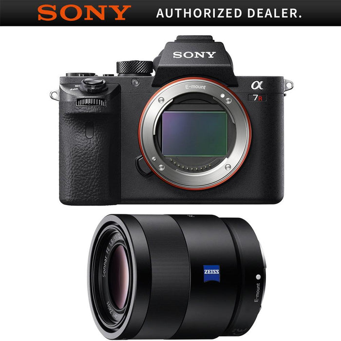 Sony a7R II Mirrorless Interchangeable Lens Camera Body with 55mm Lens Bundle
