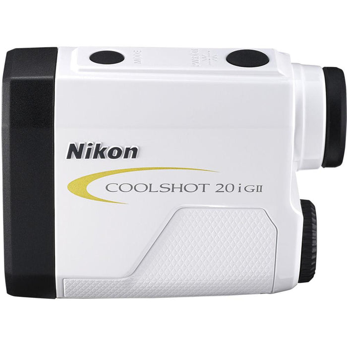 Nikon COOLSHOT 20i GII Golf Laser Rangefinder & Deco Essentials 7-in-1 Golf Tool +More