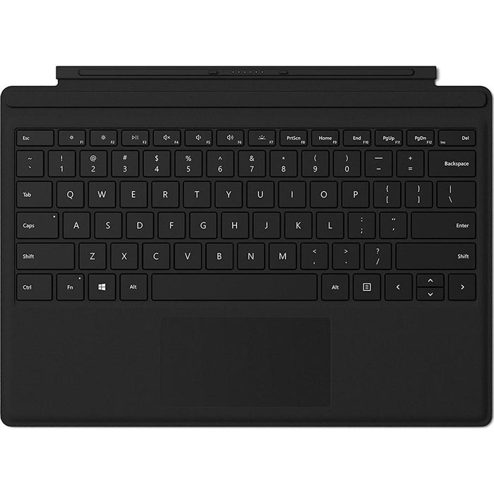 Microsoft Surface Pro Type Cover Keyboard FMM-00001 BLK + Surface Dock Bundle