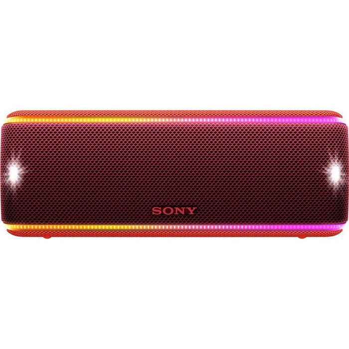 Sony Portable Wireless Bluetooth Speaker - Red - SRSXB31/R - Open Box