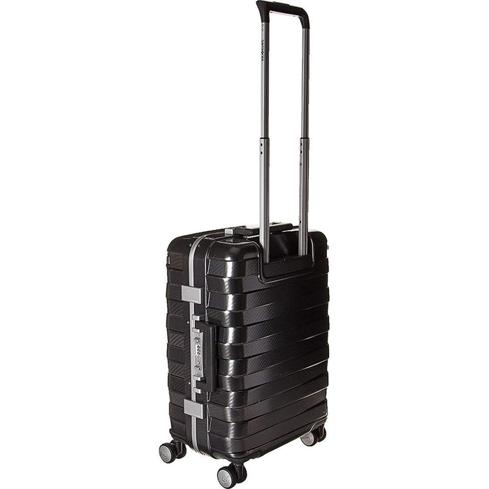 Samsonite Framelock Hardside Carry On Luggage with Spinner Wheels, 20 Inch, Dark Grey