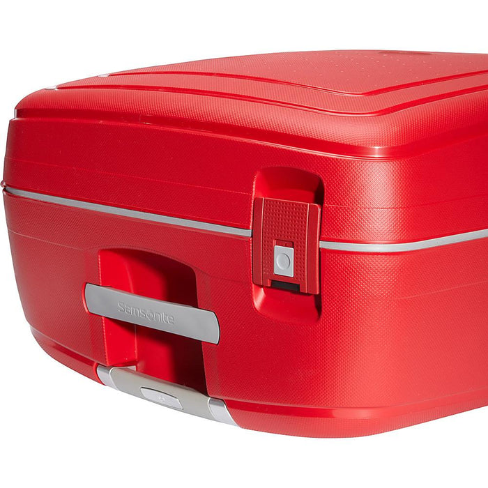 Samsonite S'Cure 28" Spinner Luggage - Crimson Red - Open Box