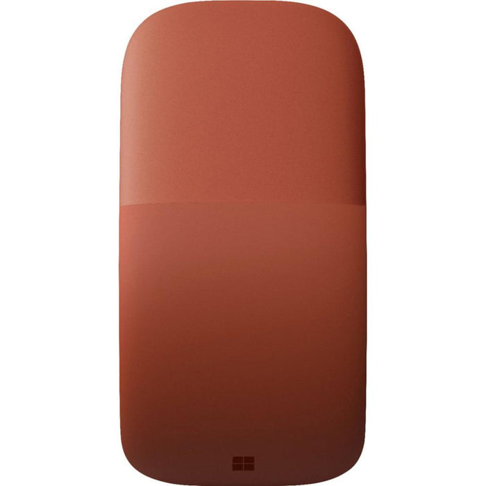 Microsoft Surface Arc Mouse Poppy Red: Snap On and Off CZV-00075 +Surface Pen +Deco Bundle