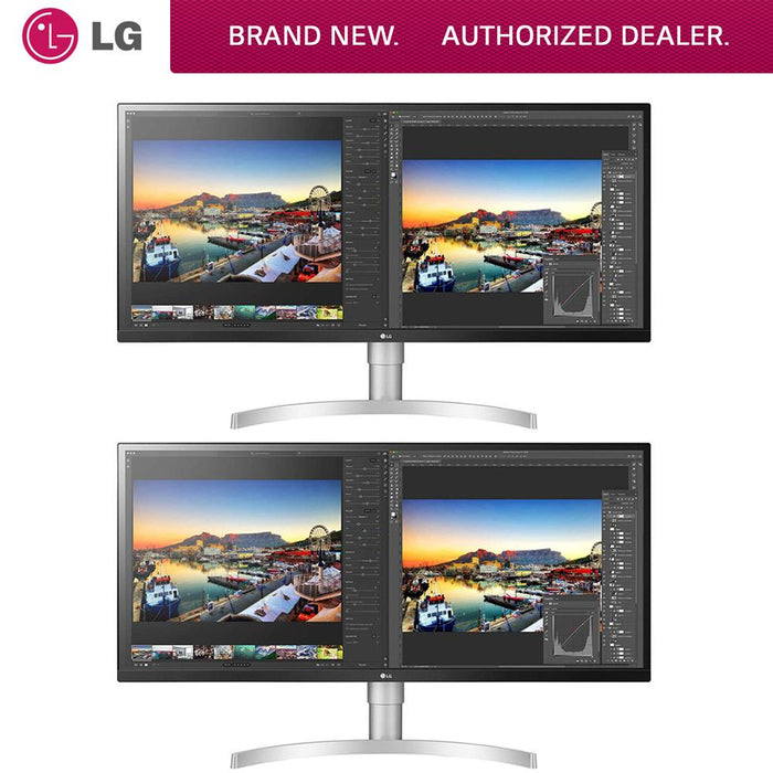 LG 34" UltraWide IPS FreeSync LED Monitor 34WL850-W 2 Pack
