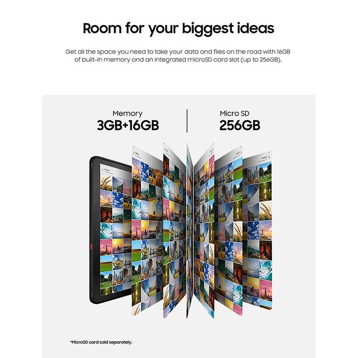Samsung Galaxy Tab Active2 8.0" 16GB Unlocked Black - SM-T397UZKAXAA - Open Box