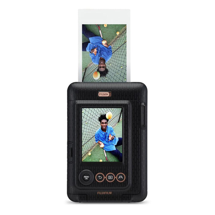Fujifilm Instax Mini LiPlay (Black)(600021180) w/ 2x Mini Film, 2x Photo Album & More