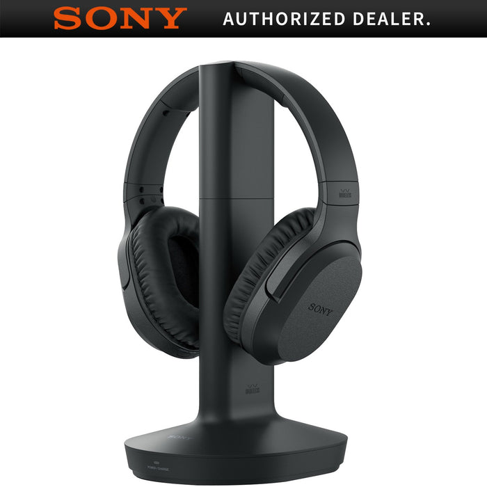 Sony RF400 Wireless Home Theater Headphones (Black) - WH-RF400