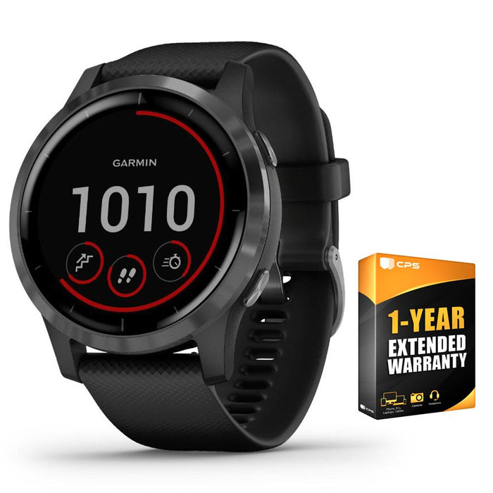  Garmin vivoactive 4 GPS Smart Watch in Slate Stainless