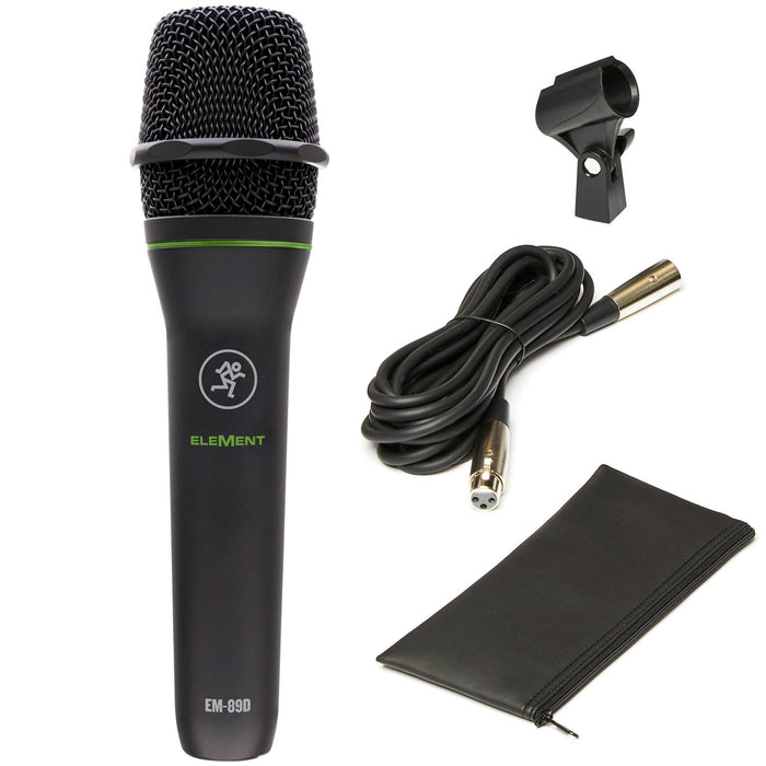 Mackie EleMent Series EM-89D Dynamic Vocal Microphone