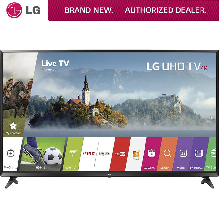 LG 55UJ6300 55-inch 4K Ultra HD Smart IPS LED TV (2017 Model)