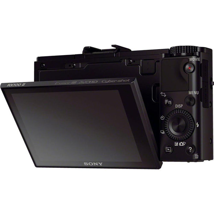 Sony Cybershot DSC-RX100M II Cyber-shot 20.2MP Digital Camera - Black OPEN BOX
