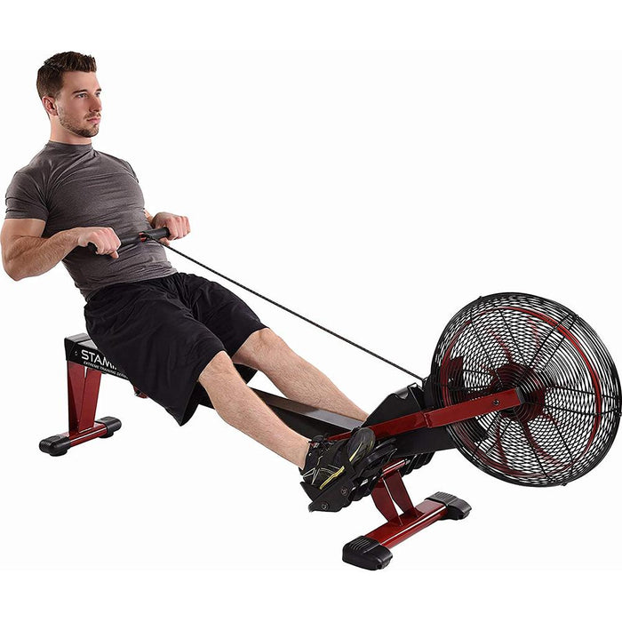 Stamina X Air Rower, Red (35-1412) - Open Box