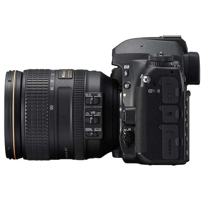 Nikon D780 DSLR Camera Body with NIKKOR 24-120mm f/4G Lens with 64GB Creator Bundle