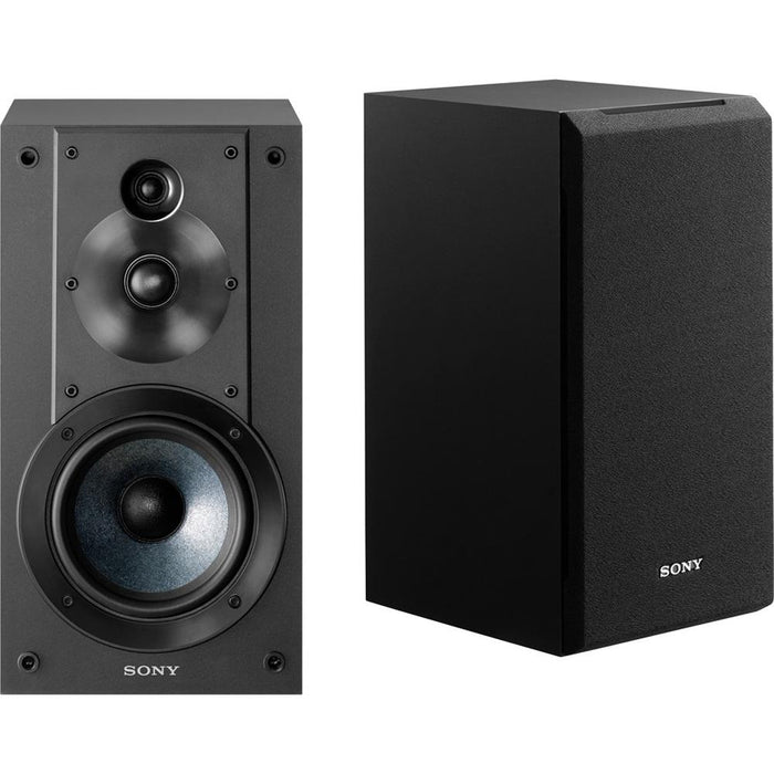 Sony SS-CS8 Center Channel Speaker and SS-CS5 Bookshelf Speakers with Wire Bundle