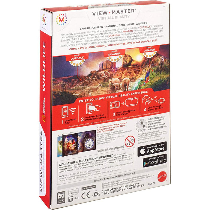 Mattel View-Master Experience Pack: National Geographic Wildlife