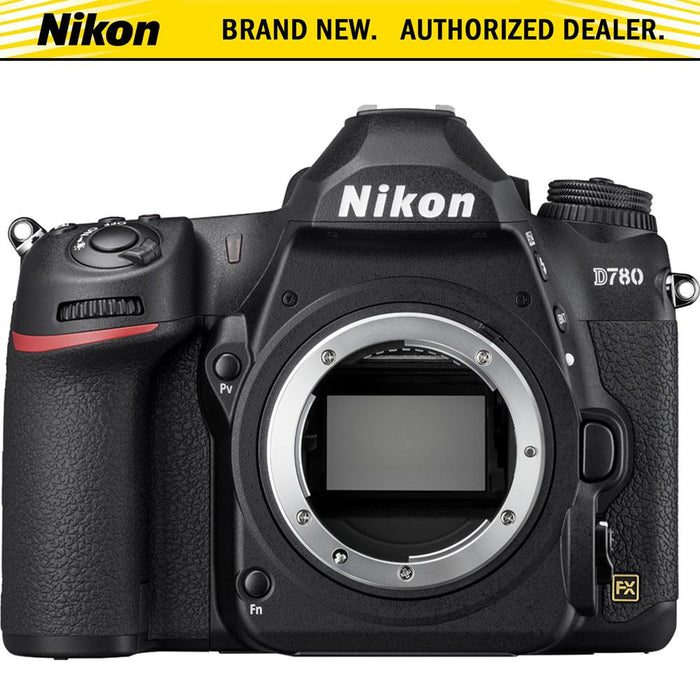 Nikon D780 DSLR 24.3MP HD 1080p FX-Format Digital Camera - Body Only