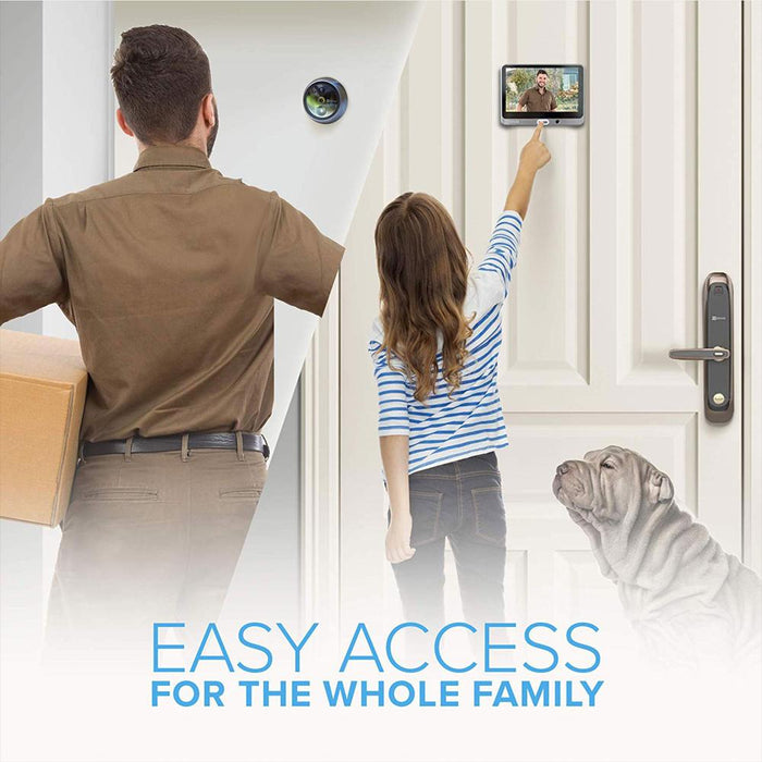 EZVIZ Lookout DP1 HD Video Smart Home Doorbell Security Viewer 2 Pack