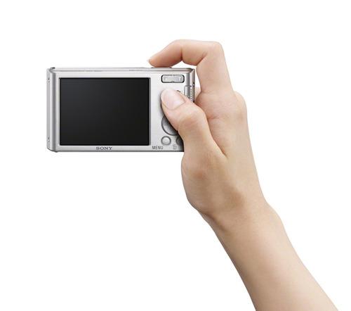 Sony DSC-W830 Cyber-shot 20.1MP 2.7-Inch LCD Digital Camera - Silver - OPEN BOX