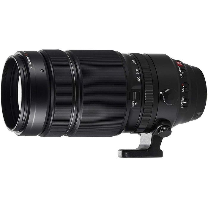 Fujifilm Fujinon XF 100-400mm F4.5-5.6 R LM OIS WR Lens For Mirrorless Camera Pro Bundle