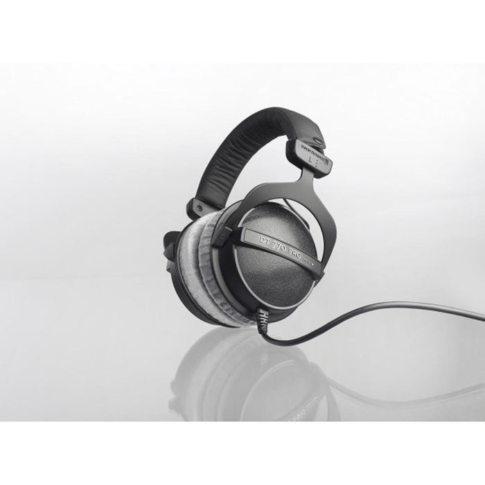 BeyerDynamic DT 770 PRO 250 Ohms Studio Headphones with Deco Gear Hardbody Case Bundle