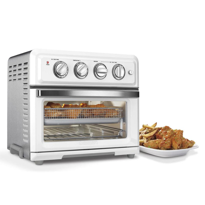 Cuisinart Convection Toaster Oven Air Fryer White + Knife Set and Cutting Board
