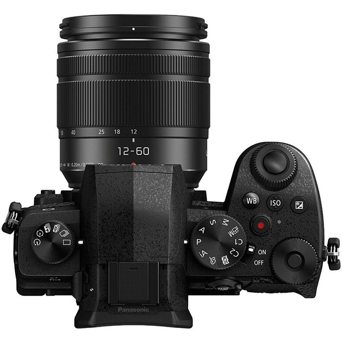 Panasonic Lumix DC-G95 Mirrorless Digital Camera with 12-60mm OIS Lens DC-G95MK - Renewed