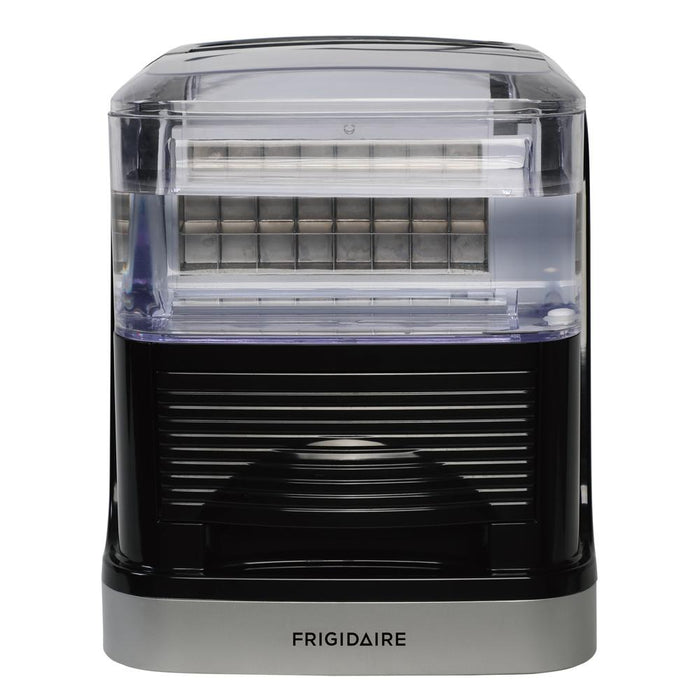 Frigidaire 33 LBS Counter-Top Portable Compact Ice Maker - Stainless Steel (EFIC229)