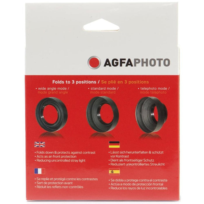 Agfa 72mm Heavy Duty Rubber Lens Hood - APSLH72 - Open Box