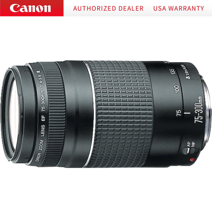 Canon EF 75-300mm F4-5.6 III Telephoto Zoom Lens