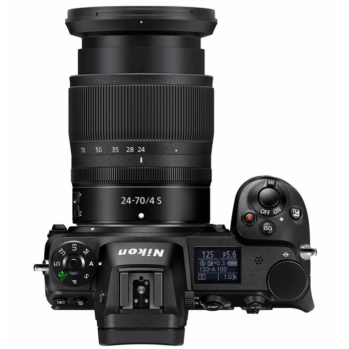 Nikon Z7 Full Frame Mirrorless Camera Body + 24-70mm Lens Kit Filmmakers Bundle