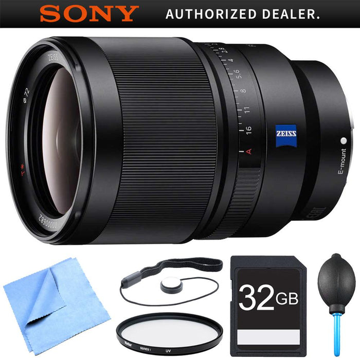 Sony SEL35F14Z - Distagon T FE 35mm F1.4 ZA Full-frame E-mount Prime Lens Bundle