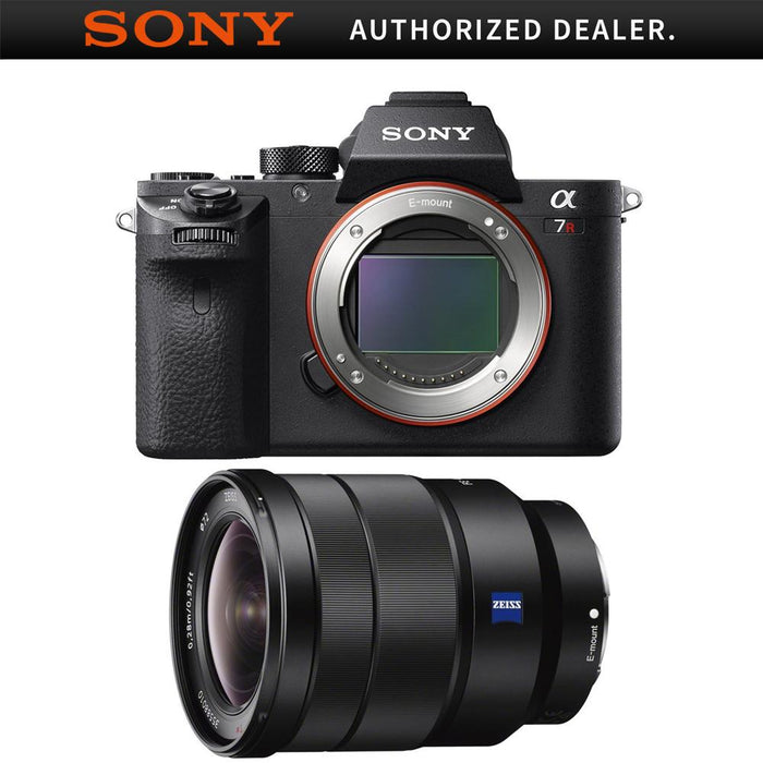 Sony a7R II Mirrorless Interchangeable Lens Camera Body with 16-35mm Lens Bundle