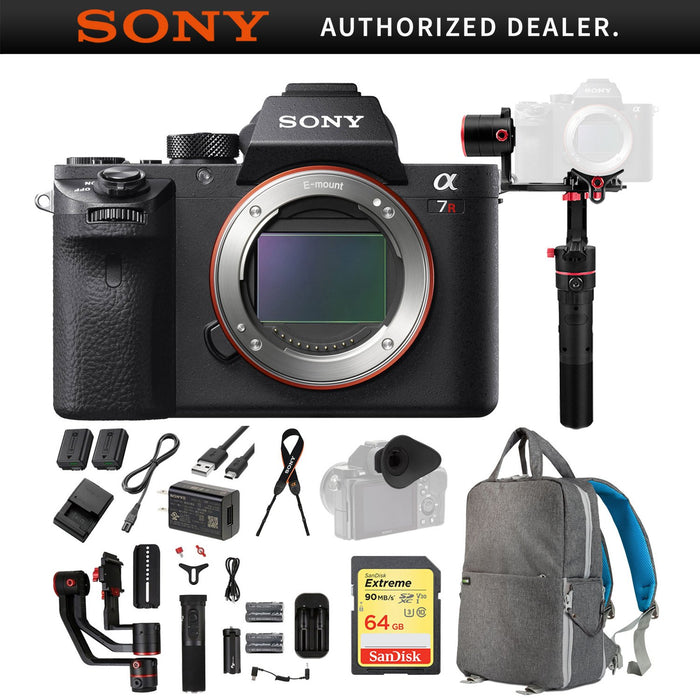 Sony a7R II Full-frame Mirrorless Camera with Feiyutech a2000 Gimbal Pro Bundle