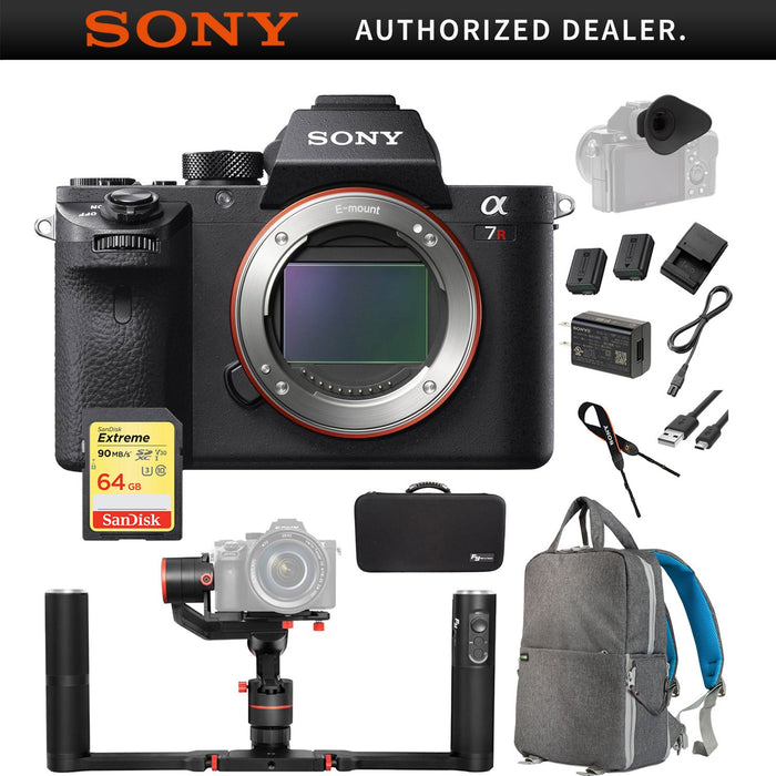 Sony a7R II Full-frame Mirrorless Camera with Feiyutech a1000 Gimbal Pro Bundle