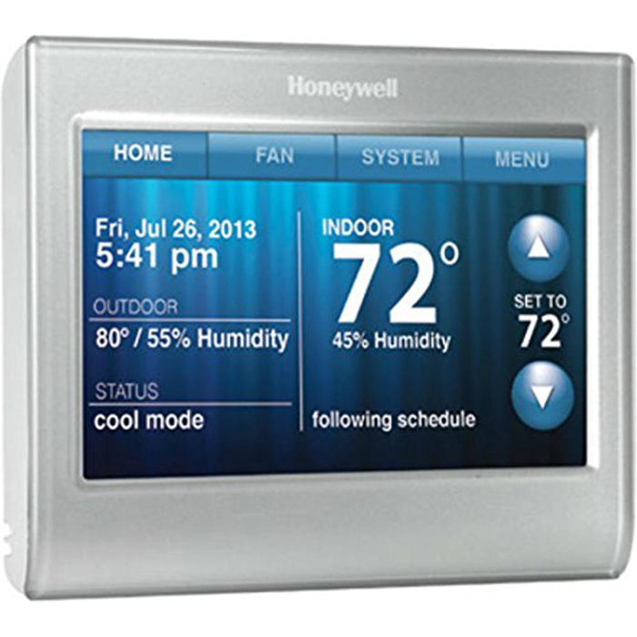 Honeywell RTH9580WF Smart Wi-Fi Touchscreen Thermostat - Silver - (OPEN BOX)
