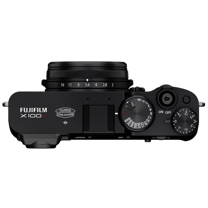 Fujifilm  X100V 26.1MP 4K Digital Camera with 23mm F2 Fixed Lens Black 16643000